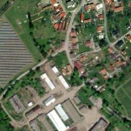 Satellite imagery of [Přídolí] church t., CZ