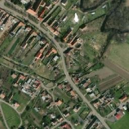 Satellite imagery of [Slup] church t., CZ
