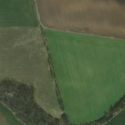 Satellite imagery of [Hevlín] water t., CZ