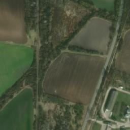 Satellite imagery of [Hevlín] water t., CZ