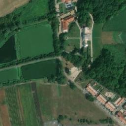 Satellite imagery of [Hlohovec] church t., CZ