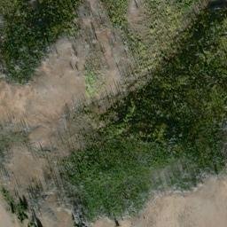 Satellite imagery of Skull and Crossbones Ridge, US