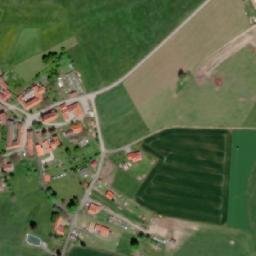 Satellite imagery of [Věžovatá Pláně] church t., CZ