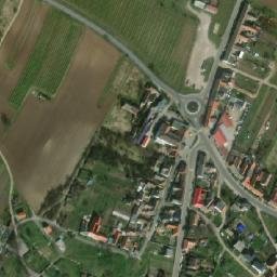 Satellite imagery of [Hrádek u Znojma] church t., CZ