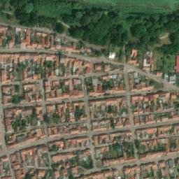 Satellite imagery of [Hlohovec] church t., CZ