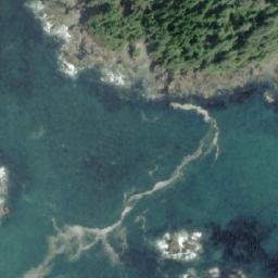 Satellite imagery of Clutus Point, CA