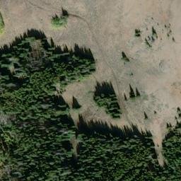Satellite imagery of Skull and Crossbones Ridge, US