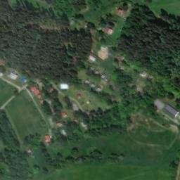 Satellite imagery of [Horní Planá] church t., CZ