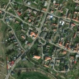 Satellite imagery of [Hrádek u Znojma] church t., CZ