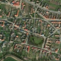 Satellite imagery of [Hrádek u Znojma] church t., CZ
