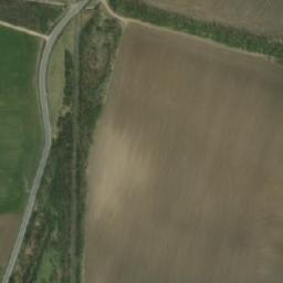 Satellite imagery of [Hevlín] water t., CZ