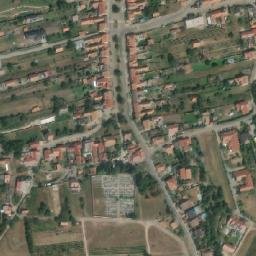 Satellite imagery of [Hlohovec] church t., CZ