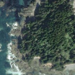 Satellite imagery of Clutus Point, CA