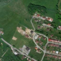 Satellite imagery of [Horní Planá] church t., CZ