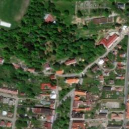 Satellite imagery of [Horní Planá] church t., CZ