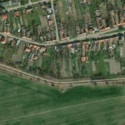 Satellite imagery of [Dyjákovice] church t., CZ