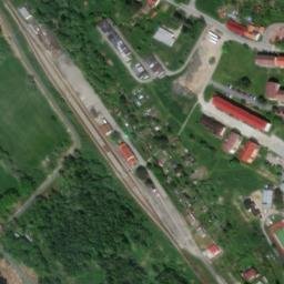Satellite imagery of [Horní Planá] church t., CZ