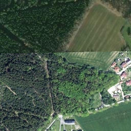 Satellite imagery of [České Velenice] railway station HG, CZ