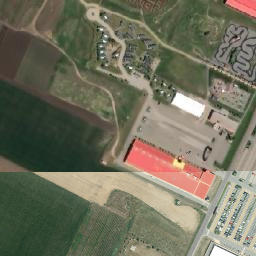 Satellite imagery of Hatě - tržnice Excalibur [Chvalovice] outlook t., CZ