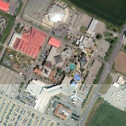 Satellite imagery of Hatě - tržnice Excalibur [Chvalovice] outlook t., CZ