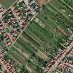 Satellite imagery of [Tvrdonice] church t., CZ