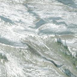 Satellite imagery of Crater Moraine, US