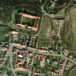 Satellite imagery of [Jaroslavice] castle t., CZ
