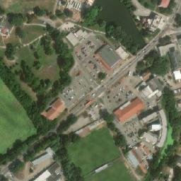 Satellite imagery of [Břeclav] castle outlook t., CZ