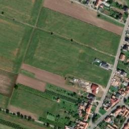 Satellite imagery of [Tvrdonice] church t., CZ