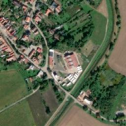 Satellite imagery of [Tvrdonice] church t., CZ