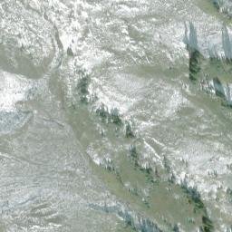 Satellite imagery of Crater Moraine, US