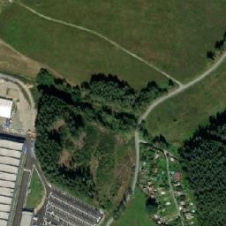 Satellite imagery of [Kaplice] factory chimney, CZ