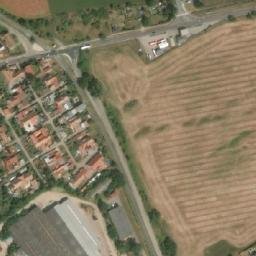 Satellite imagery of [Poštorná] chimney of pottery factory 1, CZ