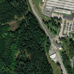 Satellite imagery of [Kaplice] factory chimney, CZ