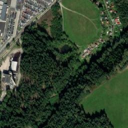 Satellite imagery of [Kaplice] factory chimney, CZ