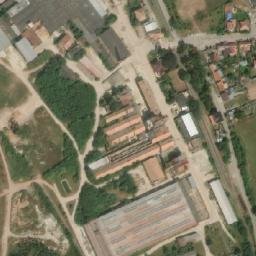 Satellite imagery of [Poštorná] chimney of pottery factory 1, CZ