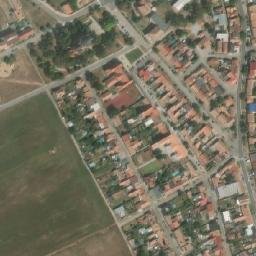 Satellite imagery of [Břeclav-Poštorná] outlook church t., CZ