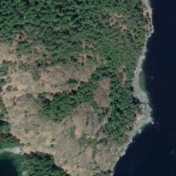 Satellite imagery of Separation Point, CA