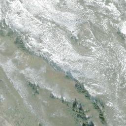 Satellite imagery of Sulphur Moraine, US