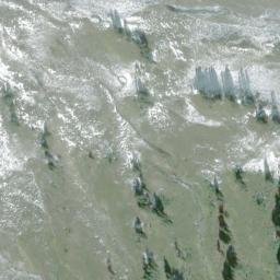 Satellite imagery of Sulphur Moraine, US