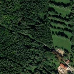 Satellite imagery of Dobrá Voda church t., CZ