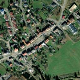 Satellite imagery of [Černá v Pošumaví] church t., CZ