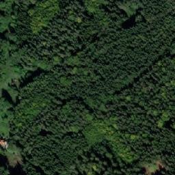Satellite imagery of Dobrá Voda church t., CZ