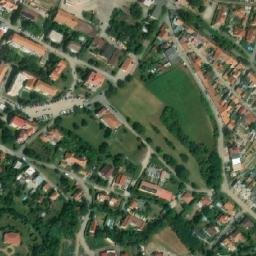 Satellite imagery of [Valtice] church t., CZ