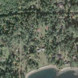 Satellite imagery of Gowlland Point, CA