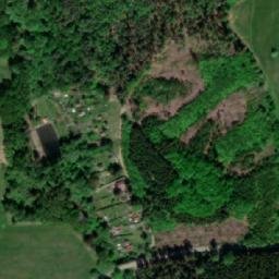 Satellite imagery of [Omlenice] church t., CZ