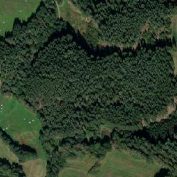 Satellite imagery of [Kaplice-Blansko] church t., CZ