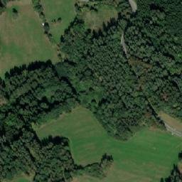 Satellite imagery of [Kaplice-Blansko] church t., CZ