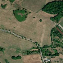 Satellite imagery of Branč [Podbranč] castle t., SK