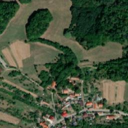 Satellite imagery of Branč [Podbranč] castle t., SK
